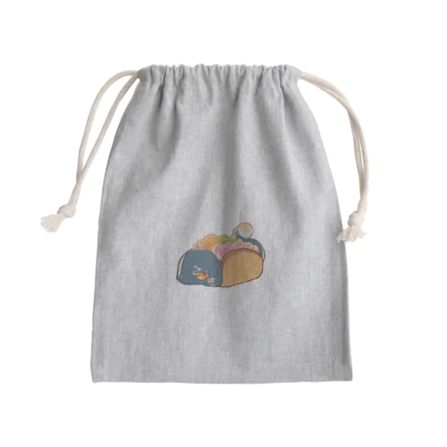 さくらずんだ Mini Drawstring Bag