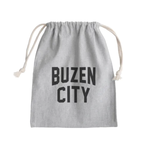 豊前市 BUZEN CITY Mini Drawstring Bag