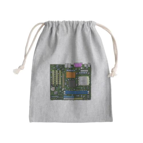 パソコンのマザーボード Mini Drawstring Bag