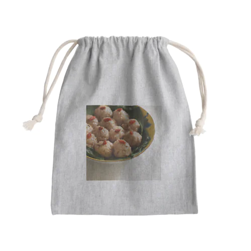 肉団子 Mini Drawstring Bag