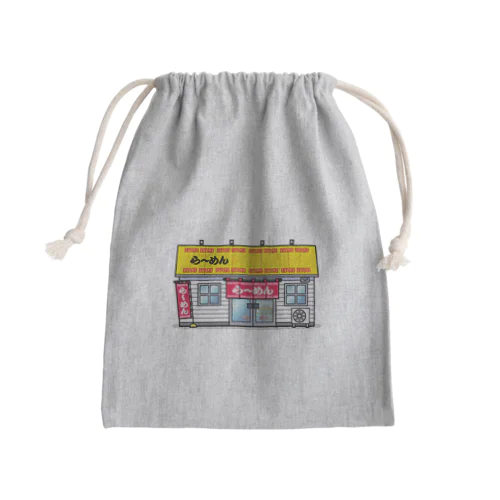 ラーメン屋 Mini Drawstring Bag