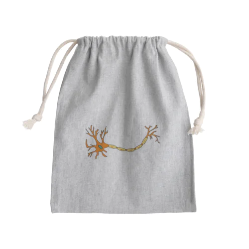 神経細胞 Mini Drawstring Bag