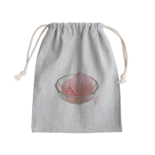 アイスクリーム（いちご・ストロベリー）_220621 Mini Drawstring Bag