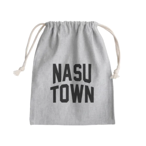 那須町 NASU TOWN Mini Drawstring Bag