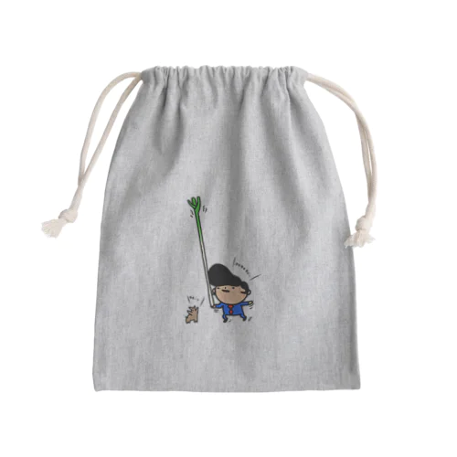 大特価だったので Mini Drawstring Bag