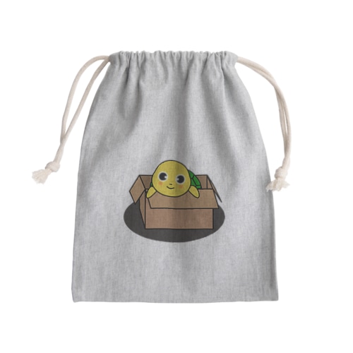 段ボール亀さん Mini Drawstring Bag