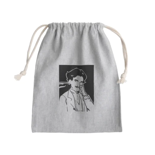 ニコラ・テスラ（Nikola Tesla） Mini Drawstring Bag