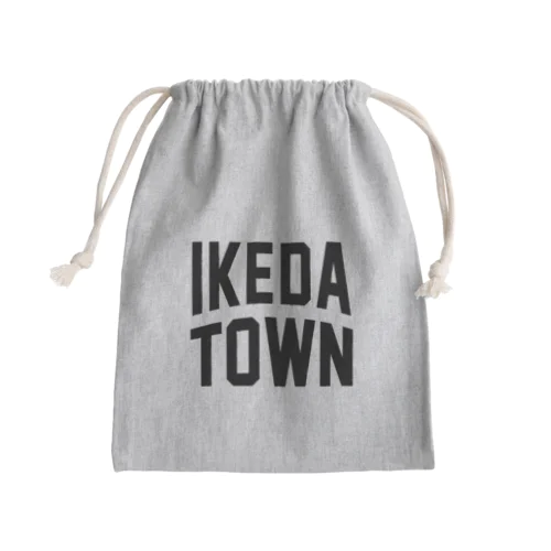 池田町 IKEDA TOWN Mini Drawstring Bag