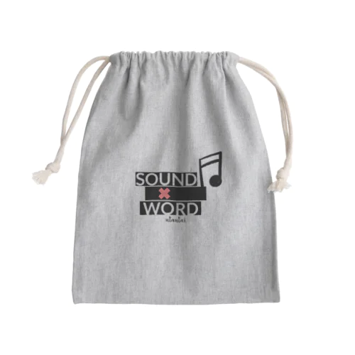 W.Sロゴ Mini Drawstring Bag