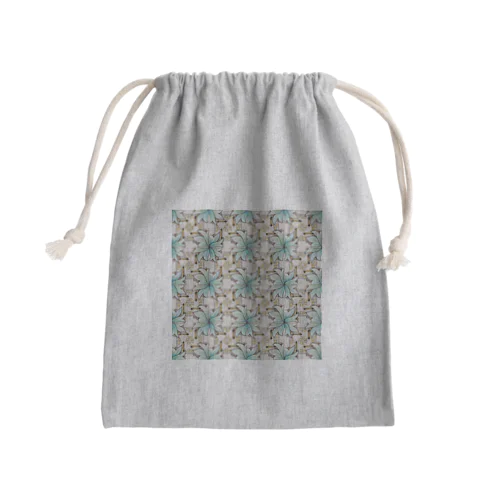万華鏡タングル Mini Drawstring Bag
