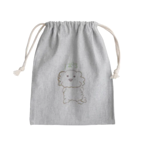 トイプーのぱろ Mini Drawstring Bag