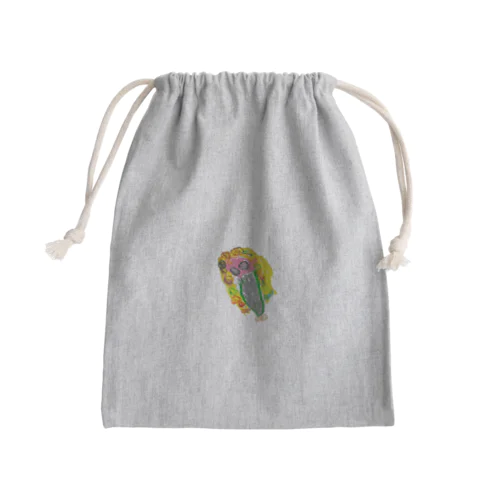 人魚姫 Mini Drawstring Bag