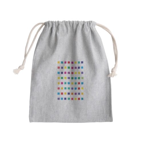 アートなカラーチャート Mini Drawstring Bag