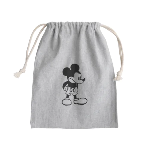 S_mouse_A Mini Drawstring Bag