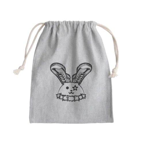 うさみみウォーク/ロック Mini Drawstring Bag