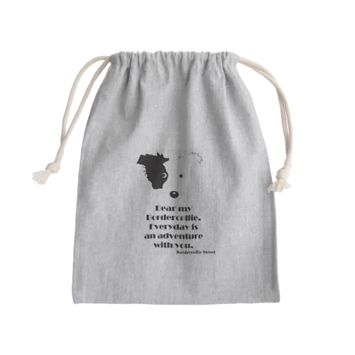 Border Collie hf-1 Mini Drawstring Bag