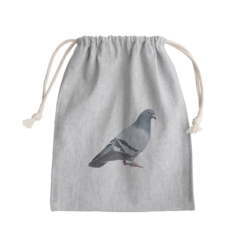 常盤の鳩先輩 Mini Drawstring Bag