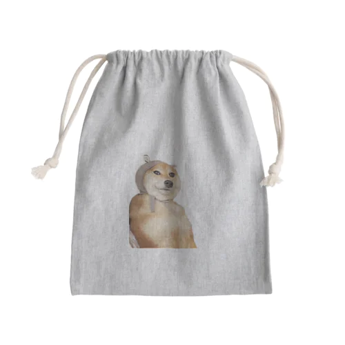 ネズミエマ Mini Drawstring Bag