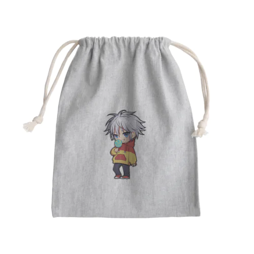 candy T-shirt Mini Drawstring Bag