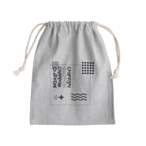 なんかカッコイイやつ Mini Drawstring Bag