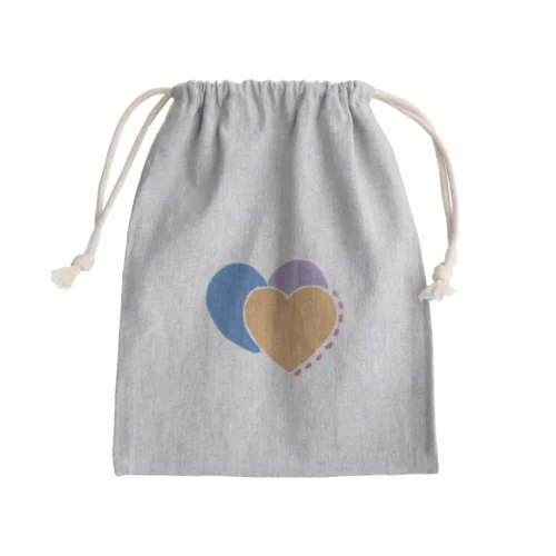 HEART Mini Drawstring Bag