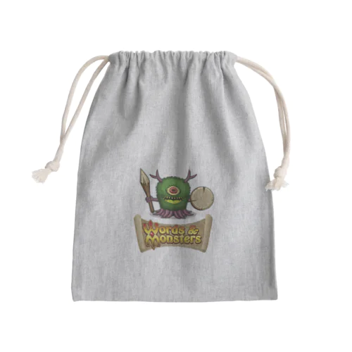 WAM Logo Mini Drawstring Bag