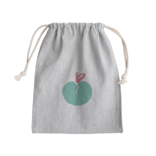 ひび割れた林檎 Mini Drawstring Bag