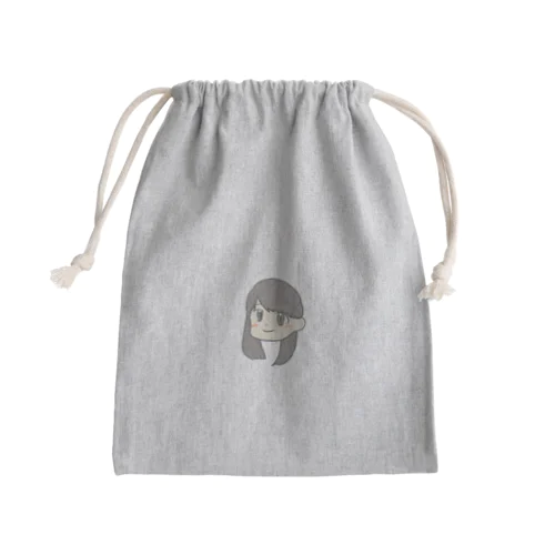 アッシュ Mini Drawstring Bag