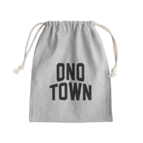 大野町 ONO TOWN Mini Drawstring Bag