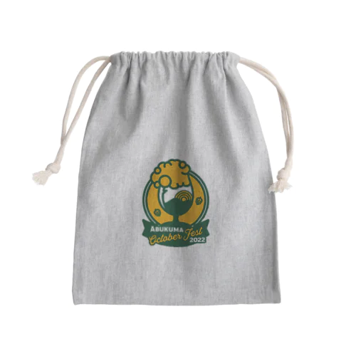 あぶくまオクトーバーフェストOfficial Goods Mini Drawstring Bag