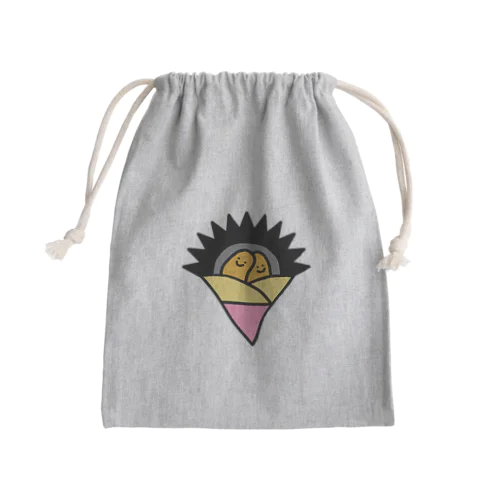 うにクレちゃん Mini Drawstring Bag