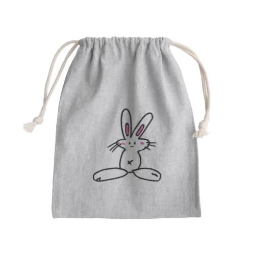 もふうさ Mini Drawstring Bag