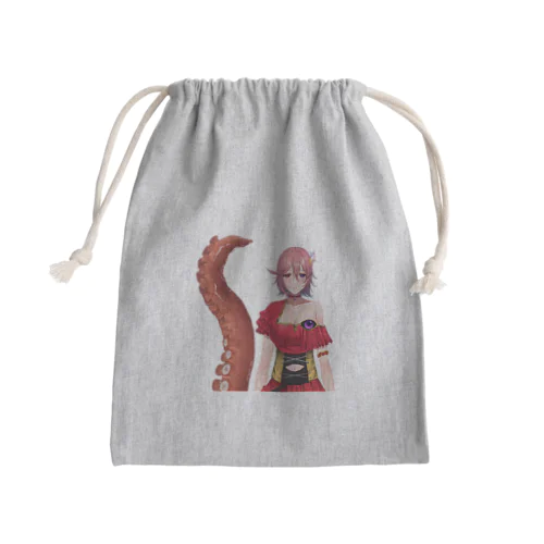 テンタクル七海(上半身) Mini Drawstring Bag