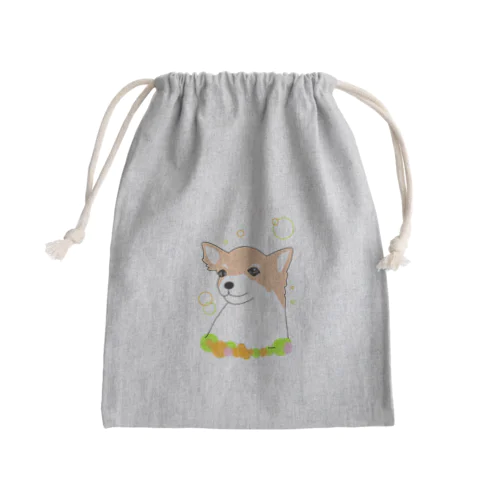 チワワ癒し犬 Mini Drawstring Bag