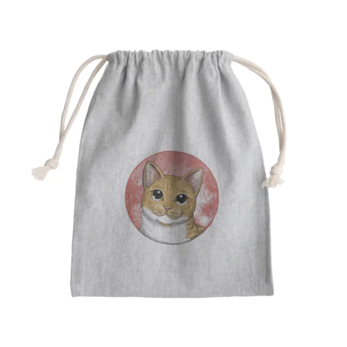 みかん Mini Drawstring Bag