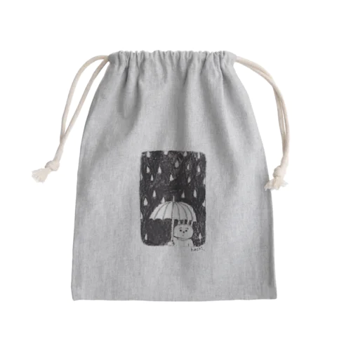 しとしとランデブー Mini Drawstring Bag