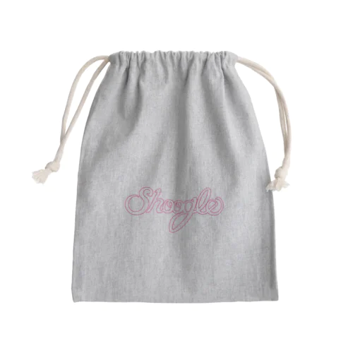 Shoogle(シューグル) Pink Line Mini Drawstring Bag