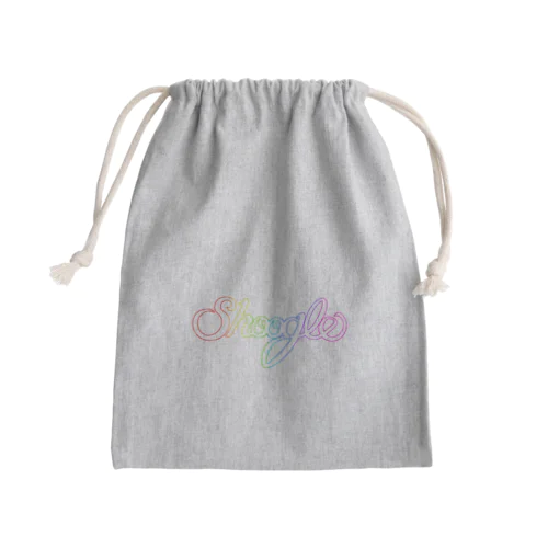 Shoogle(シューグル) Rainbow Line Mini Drawstring Bag