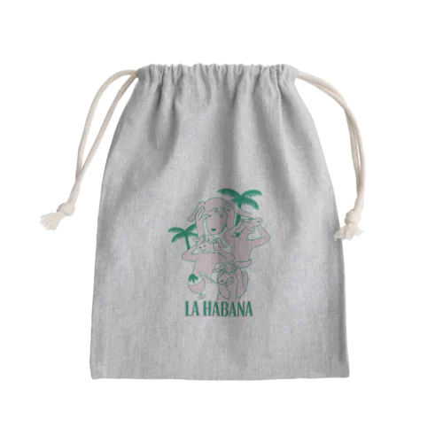 ハバナ（犬）🌴 Mini Drawstring Bag