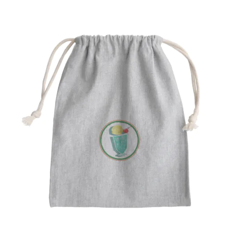 レトロくり～むそ～だ Mini Drawstring Bag