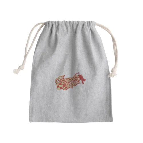 Rumble cat’s Mini Drawstring Bag