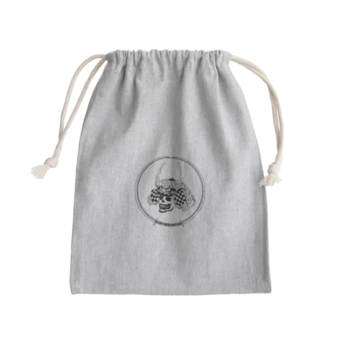 骨武者 Mini Drawstring Bag