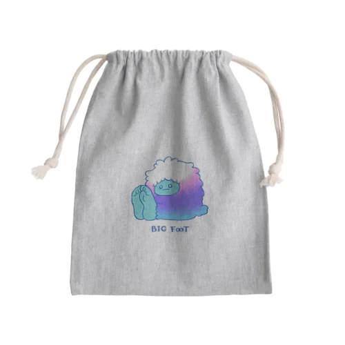 寒いよぅ Mini Drawstring Bag