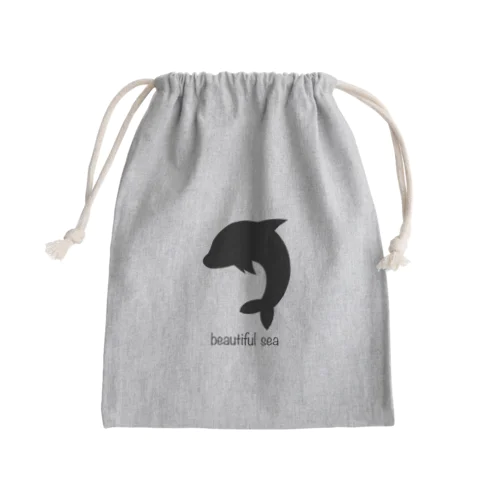 イルカ Mini Drawstring Bag