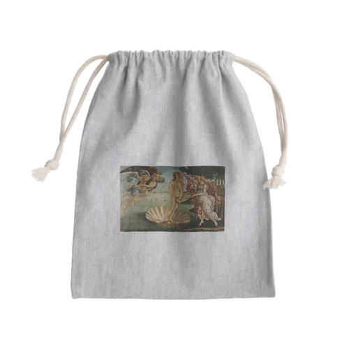 ボッティチェリ「ヴィーナスの誕生」 Mini Drawstring Bag