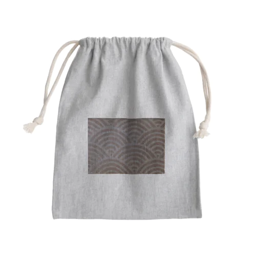 青海波_001 Mini Drawstring Bag