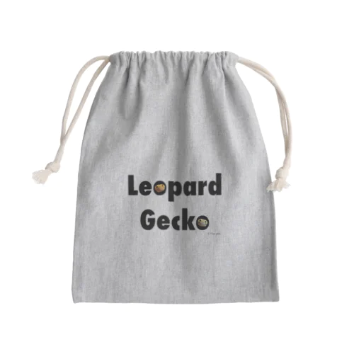 レオパードゲッコー Mini Drawstring Bag