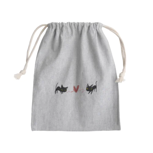 ラヴ Mini Drawstring Bag