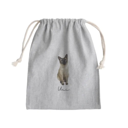 うに おすまし Mini Drawstring Bag