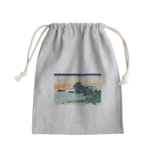 UKIYOE FUJIYAMA　北斎_冨嶽三十六景　甲州伊沢暁 Mini Drawstring Bag